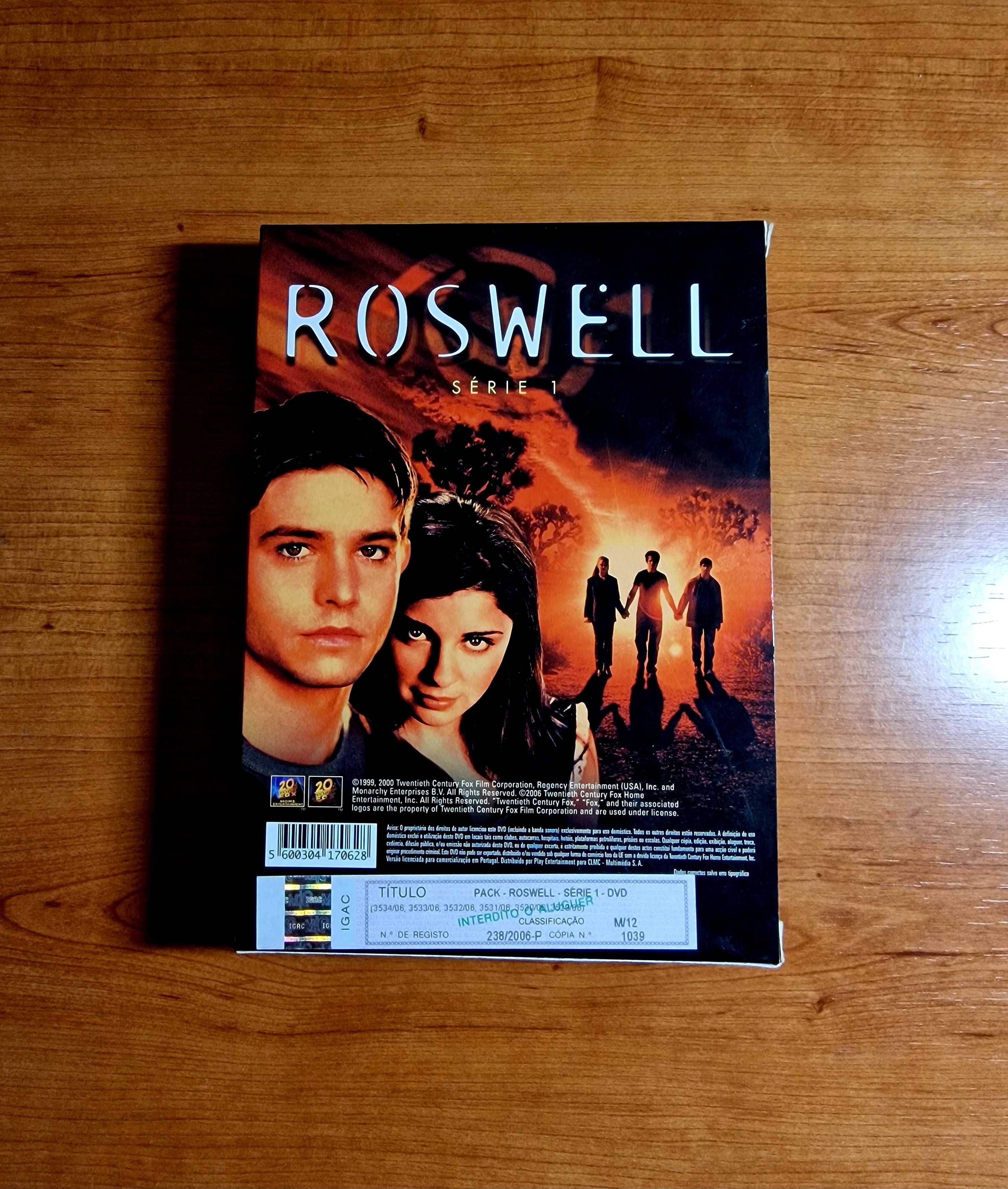 Serie ROSWELL - Eles estão e vivem entre nós... 22 Episódios/ 6 discos