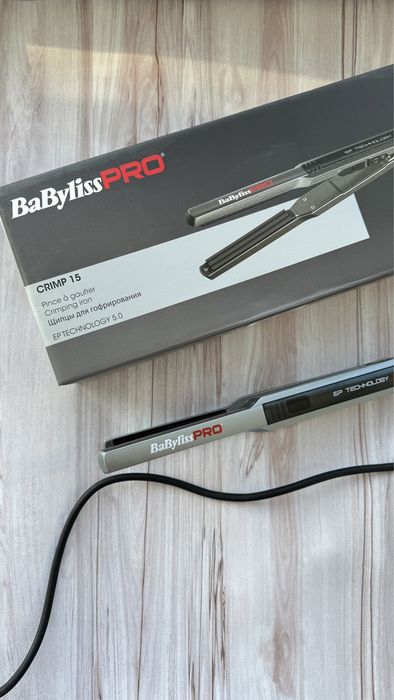Babyliss Pro утюжок горфе, мікрогофре, стайлер для волосся, щіпці