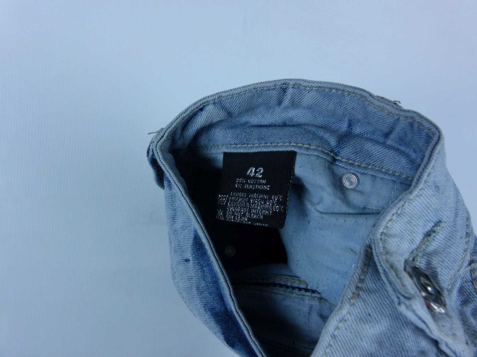 Fen Jeans straight dżinsy dekatyz / 42