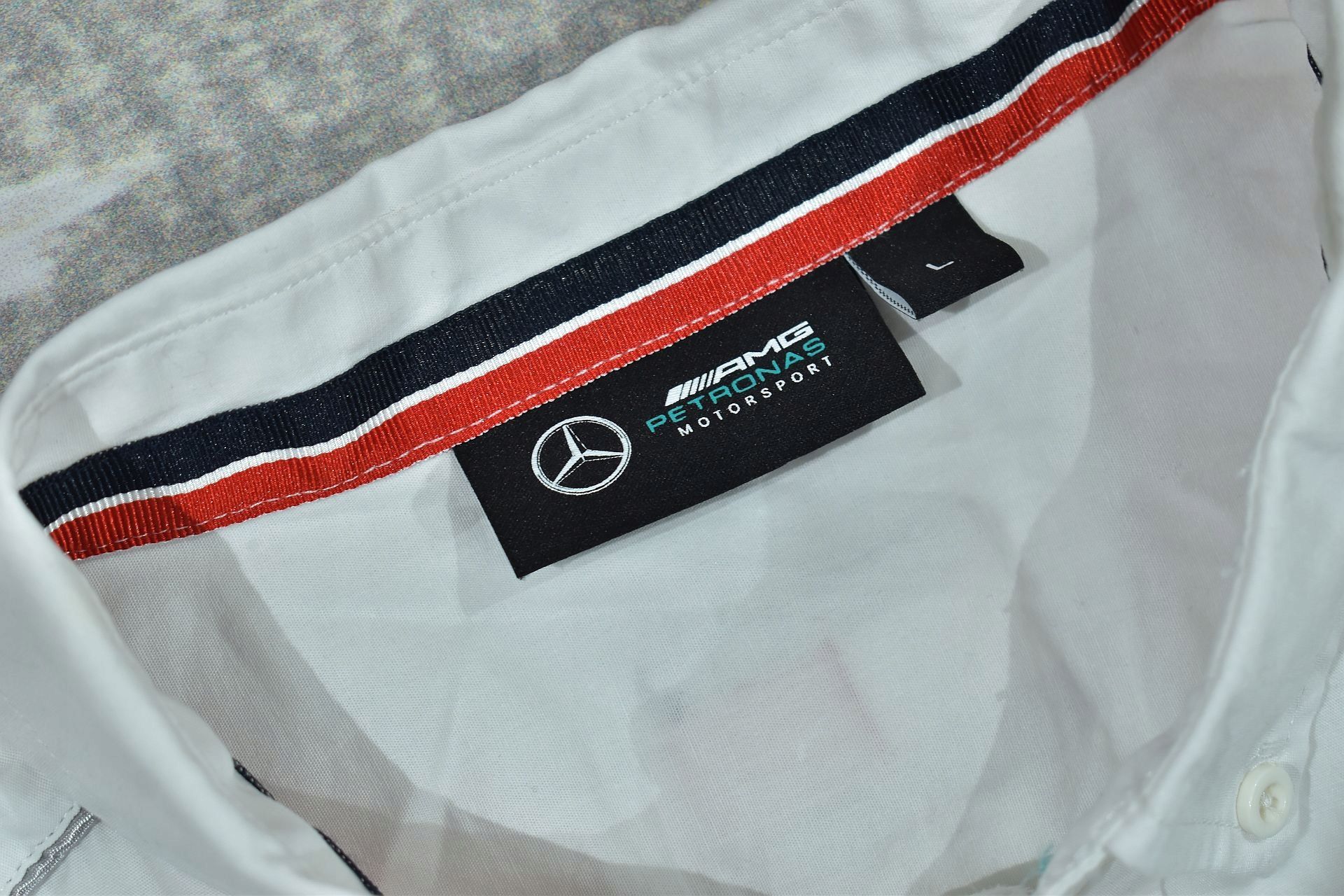 AMG PETRONAS Koszula Logowana Racing Hilfiger / L