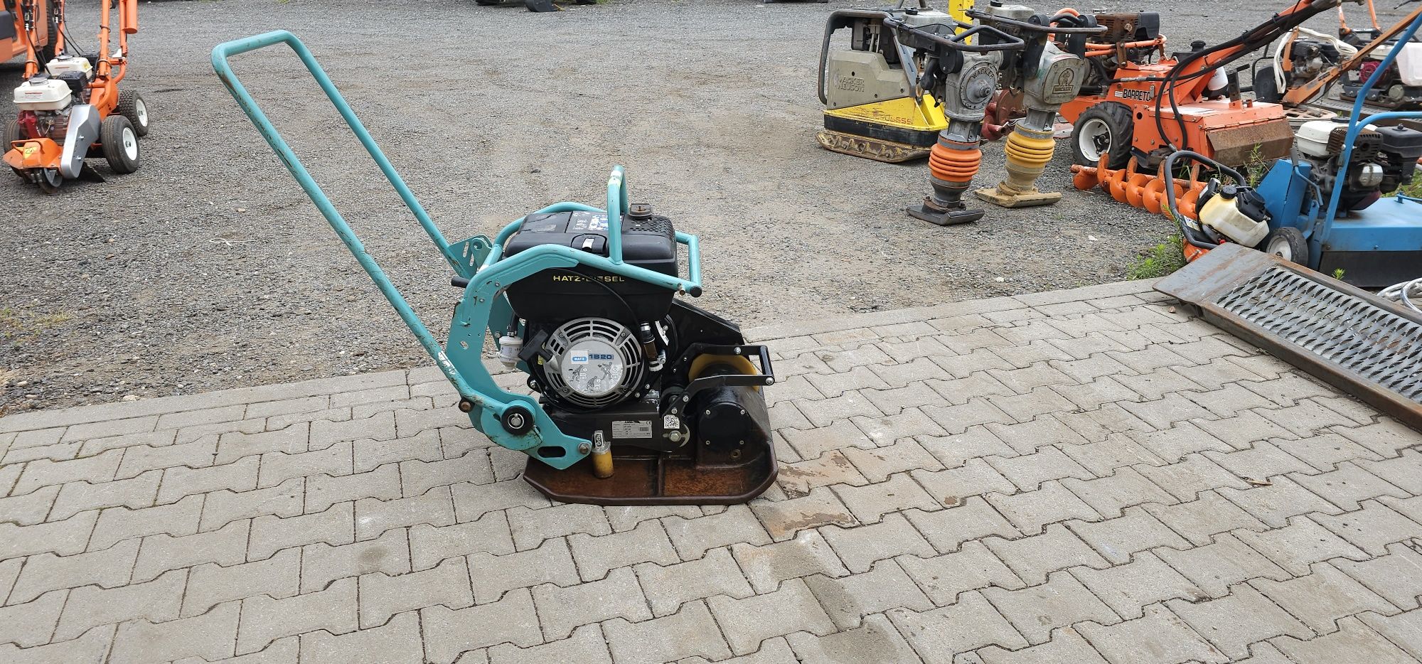 Zagęszczarka grunt Ammann APF 20/50 Wacker Bomag Atlas copco  Hatz