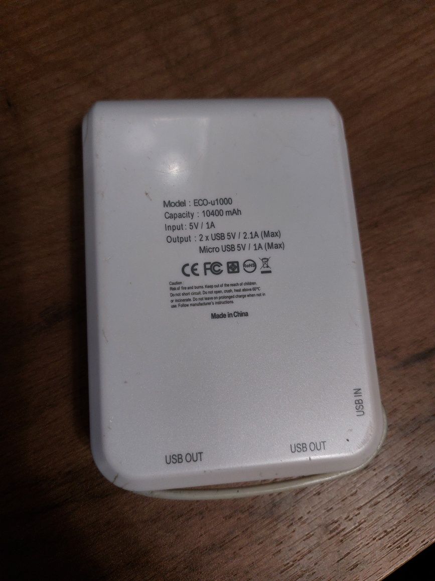 Повербанк GENIUS ECO-u1000 10400mAh