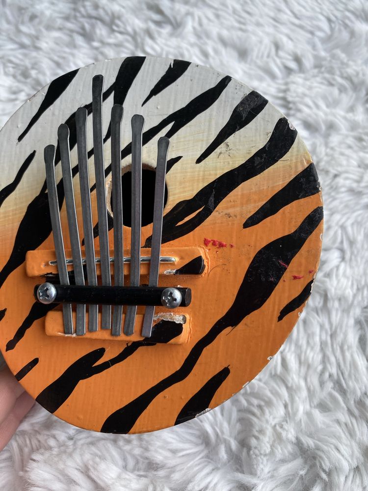 Karimba etniczny instrument drewniany kokos (