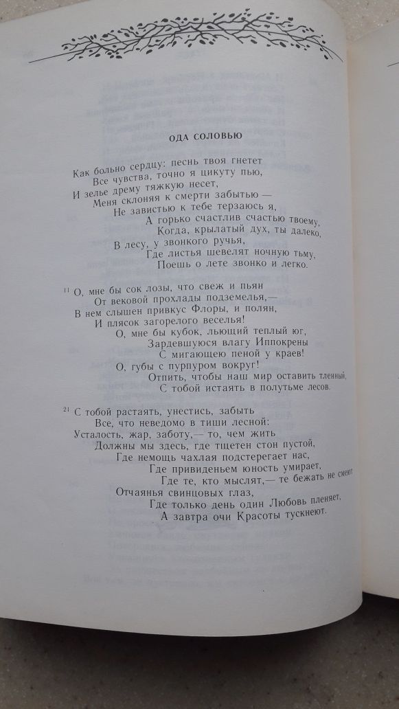 Джон Китс стихотворения серия литературные памятники