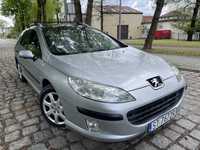 Peugeot 407 SW 1.6HDI Bez rdzy Klima Panorama