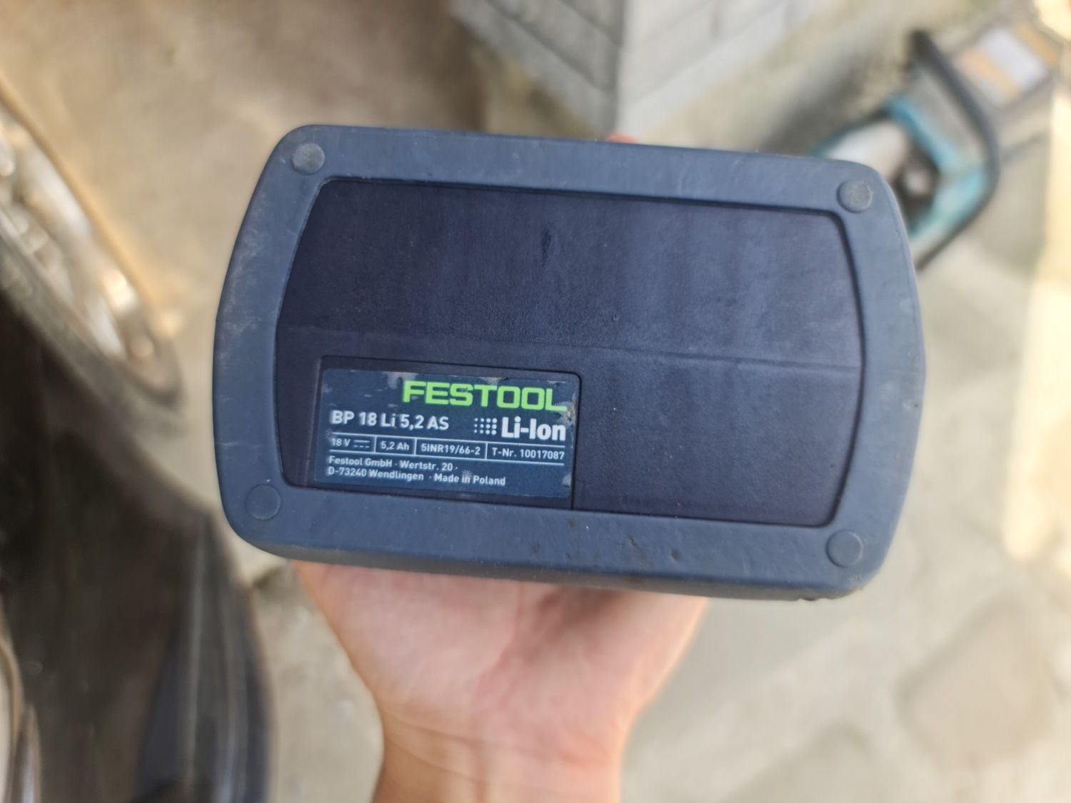 Продам акумулятор Festool 5.2 ah