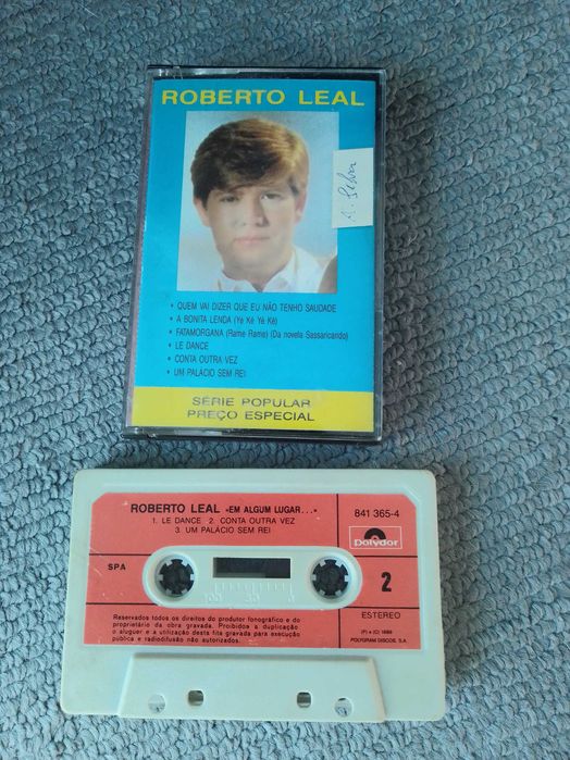 Cassete - Roberto Leal - Em algum lugar...