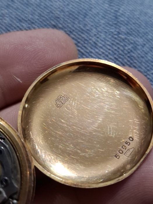 Relógio boume marcier ouro conografo