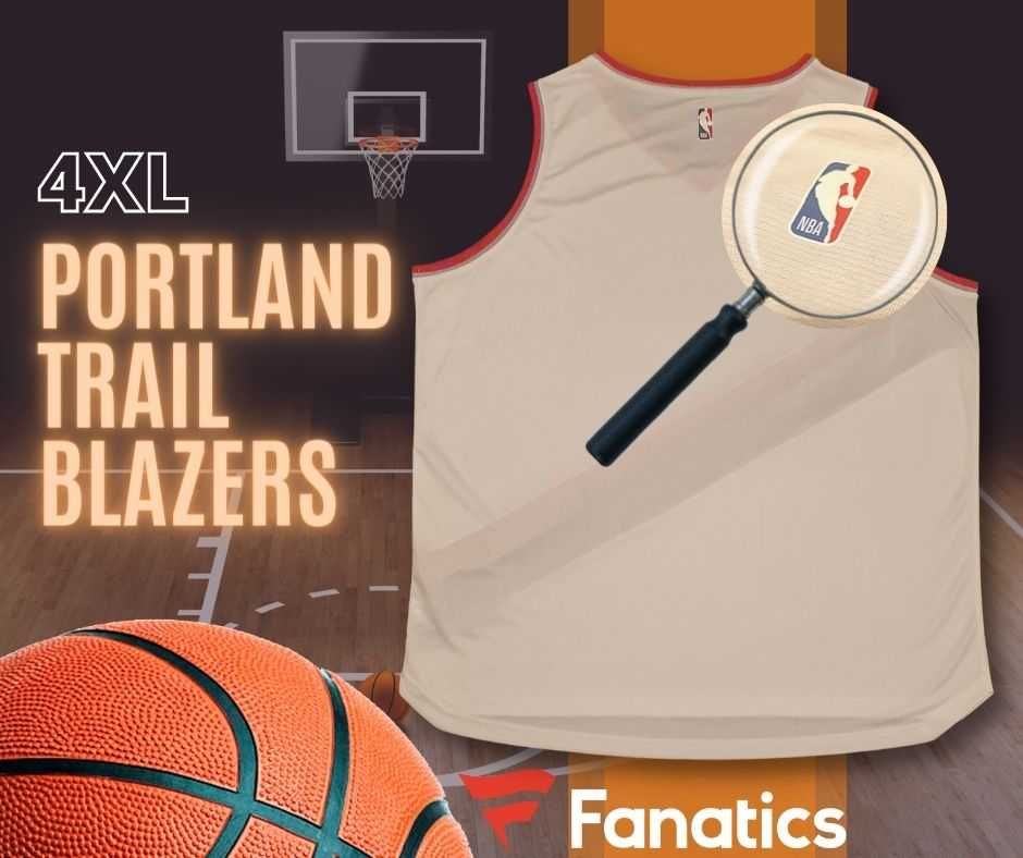 Koszulka męska NBA Portland Trail Blazers 4XL USA Fanatics koszykówka