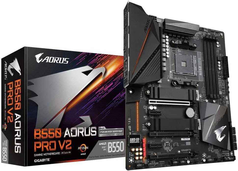 Płyta Główna Gigabyte B550 AORUS PRO V2 ATX Motherboard AMD AM4 NOWA