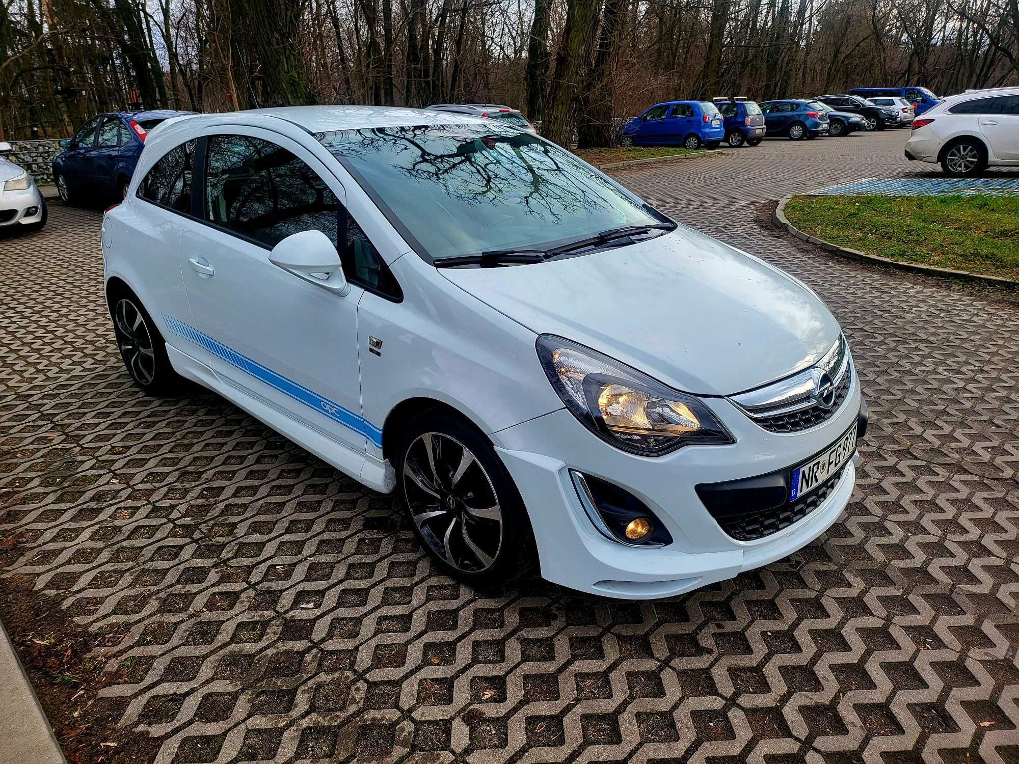 OPEL CORSA D LIFT 2015 OPC design klima skóra alu17 navi JAK NOWY