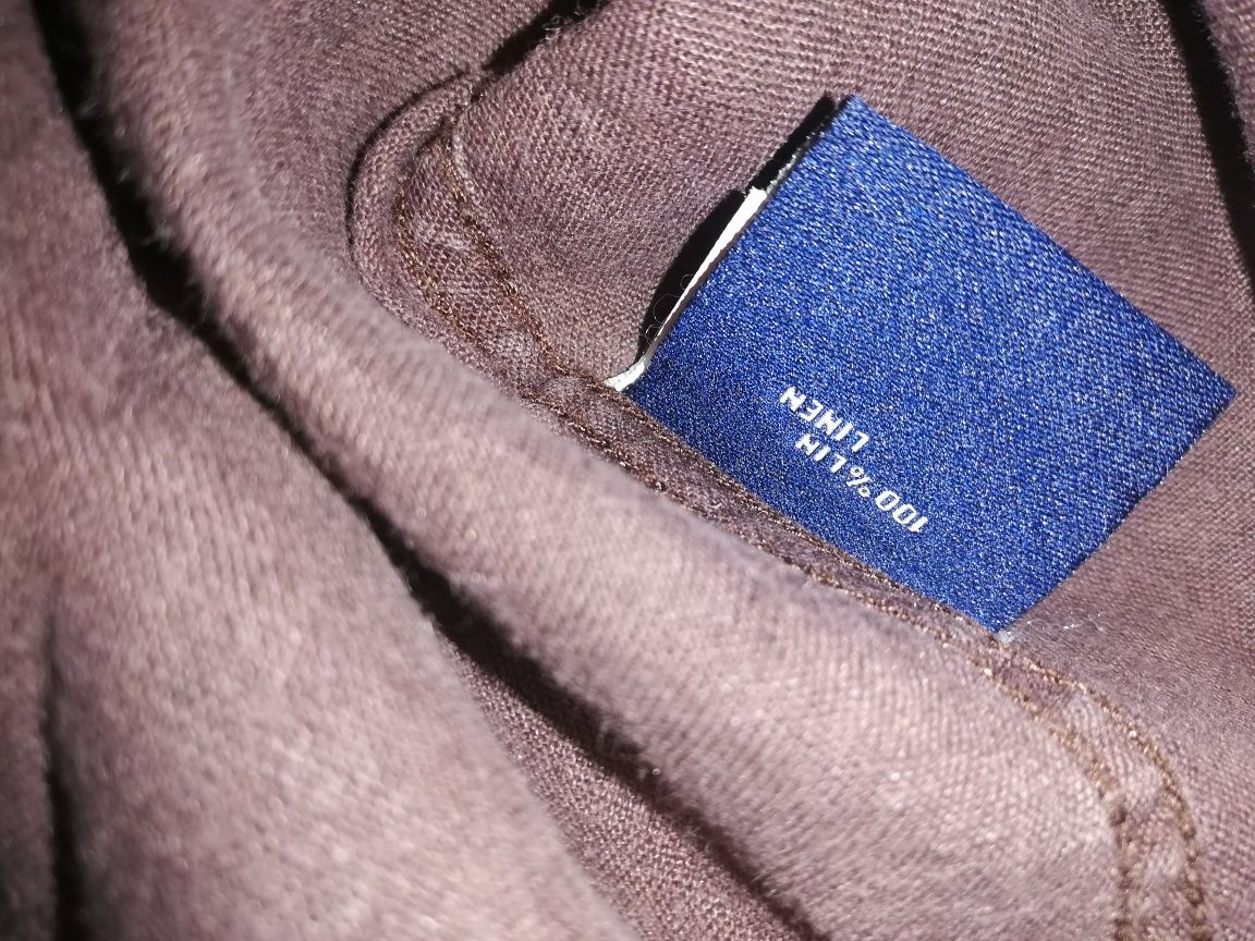 Camisa de linho Façonnable T-XL