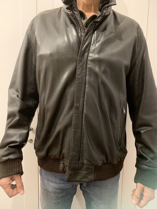 Casaco em pele de Homem