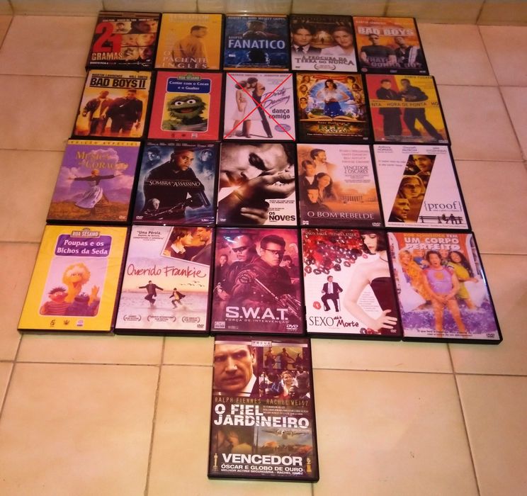 DVDs - Filmes e Séries