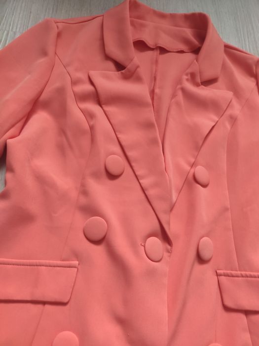 Pomarańczowa marynarka  L 40