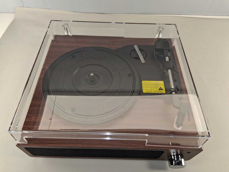 C230 Retro Odtwarzacz A6 Audio Turntable z Głośnikami i USB