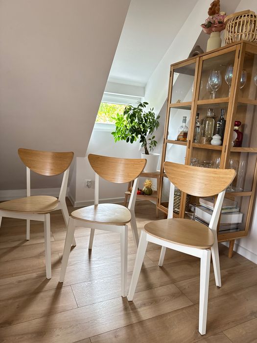 Krzesła Ikea, 3 takie same stan bardzo dobry, cena za wszystkie