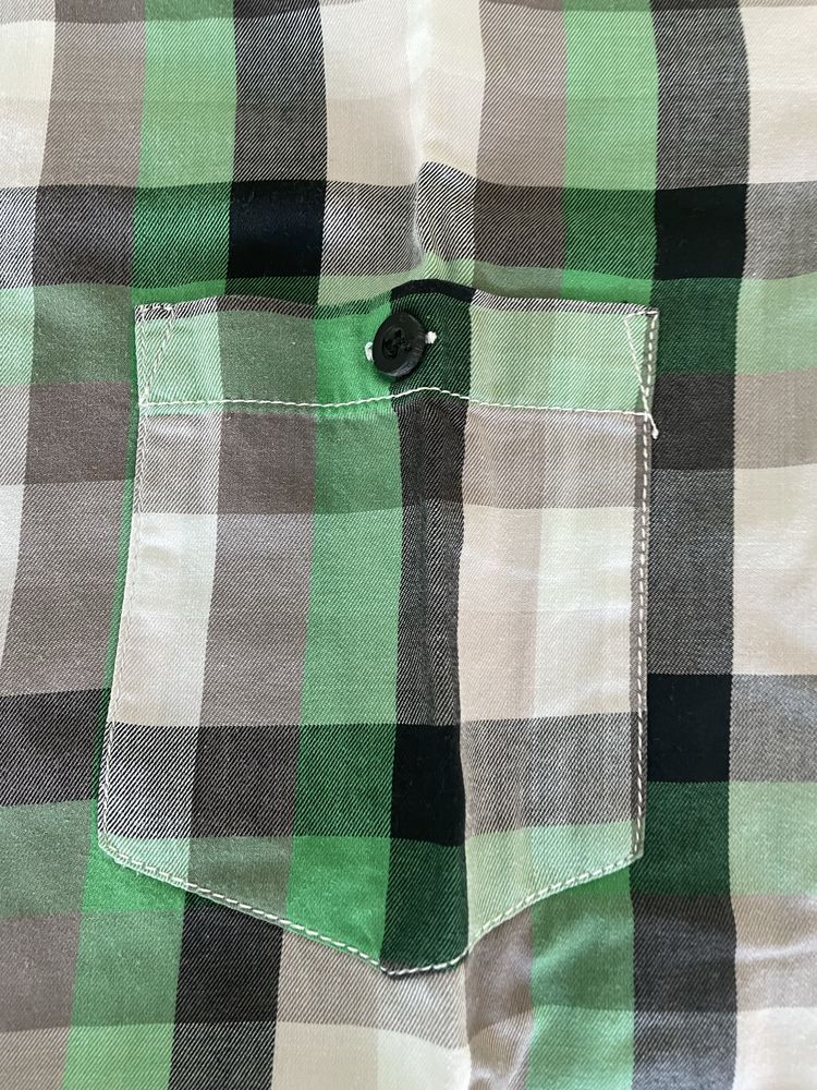 Camisa xadrez homem pull&bear