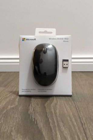 Microsoft Mobile Mouse 1850, myszka bezprzewodowa optyczna 1000 dpi