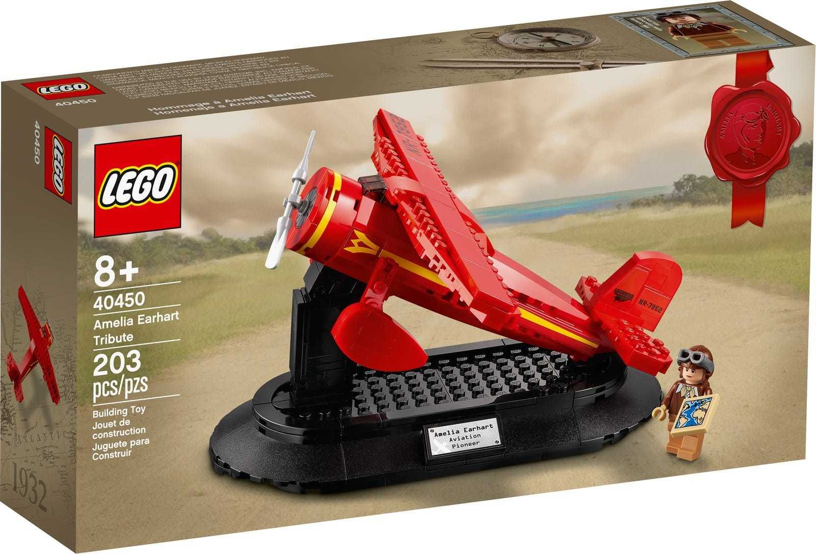 LEGO 40450 Promocyjne - Hołd dla Amelii Earhart