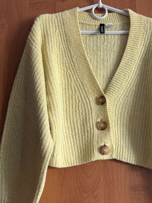 Кардиган жовтий H&M