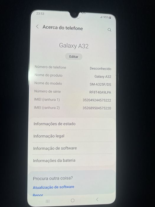 Samsung A32 extremamente novo