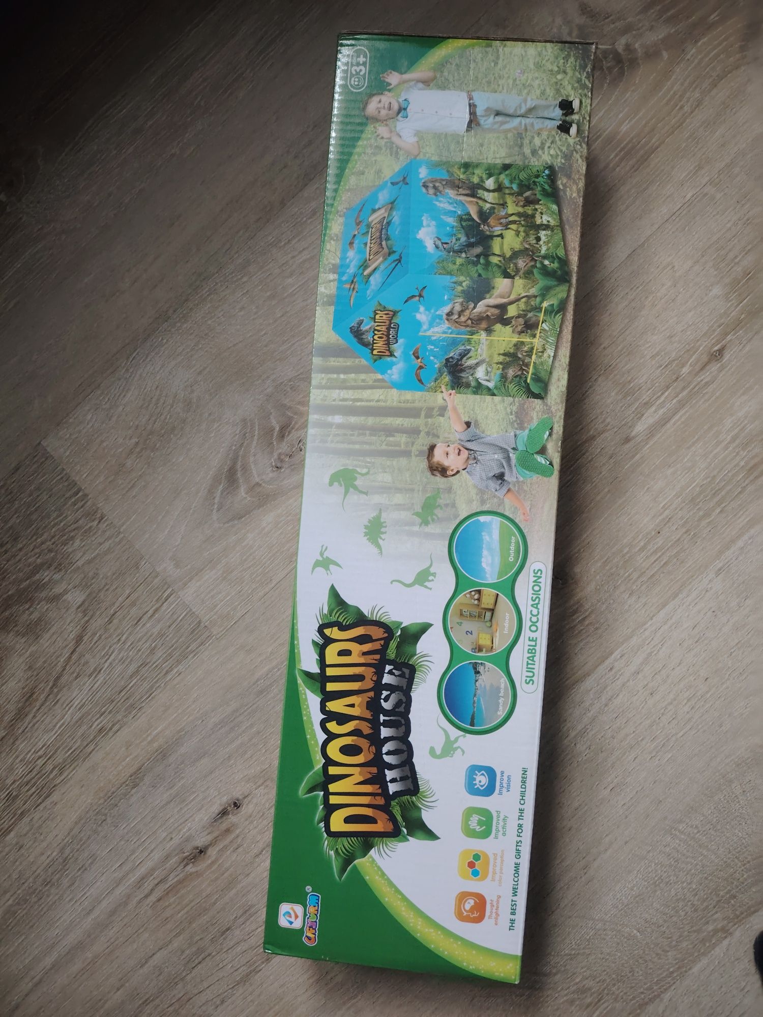 Namiot w dinozaury