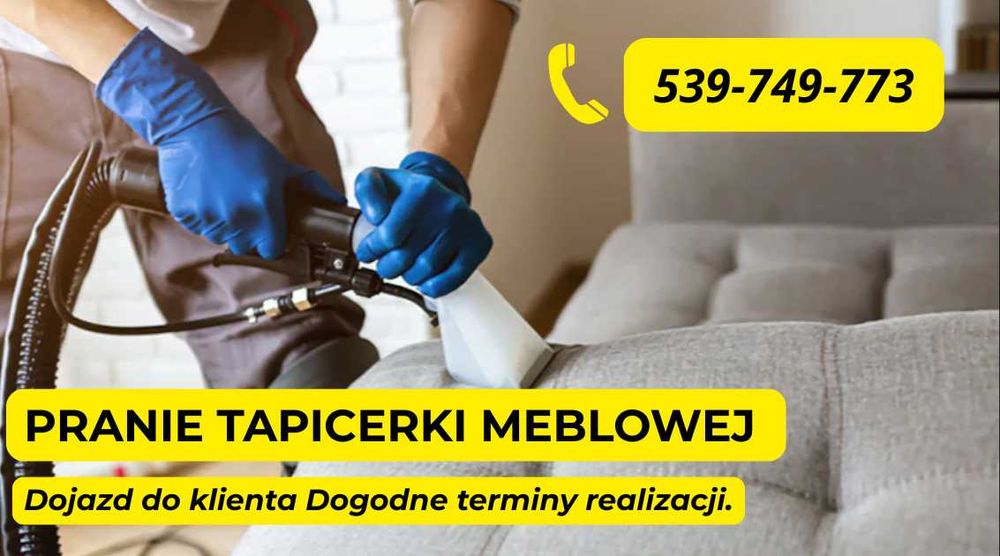 Profesjonalne pranie kanap i tapicerki meblowej