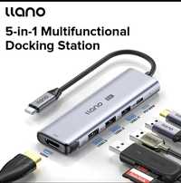 Мультифункціональна док станція USB хаб hub Llano