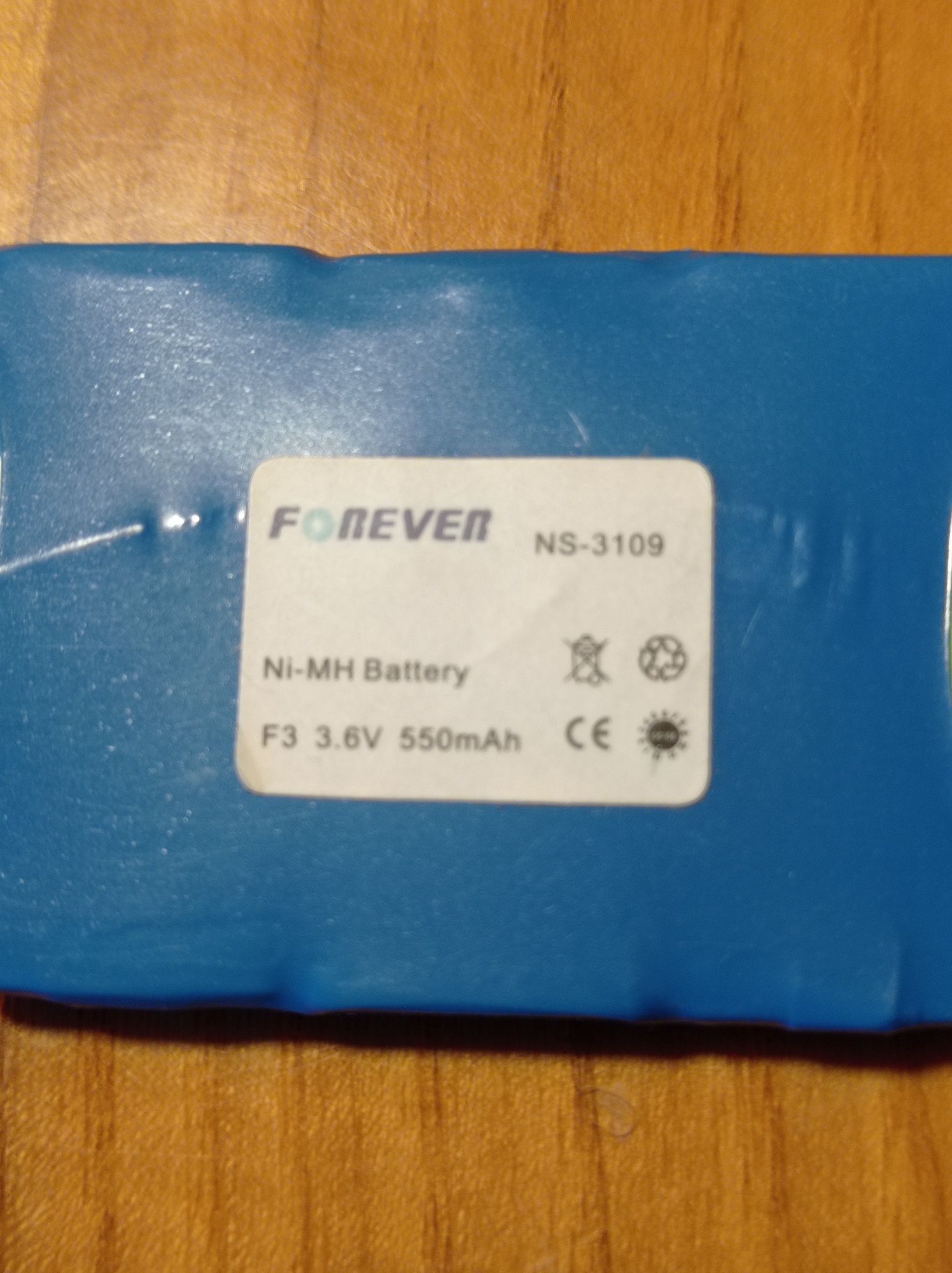 Akumulator NiMh 3,6V/550mAh