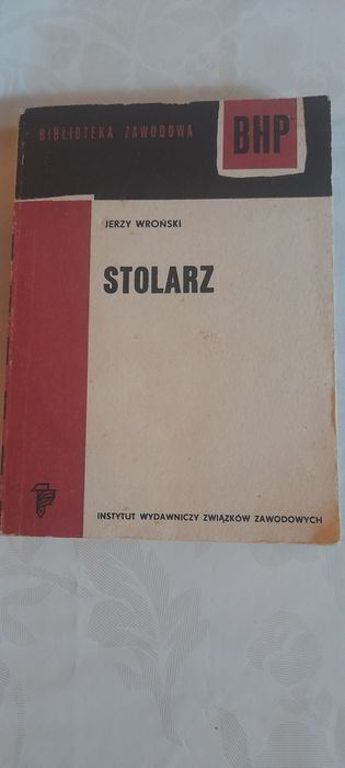 Stolarz BHP ZAWODOWY książka