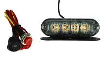 Lampa LED ostrzegawcza stroboskop 12/24V + sterownik