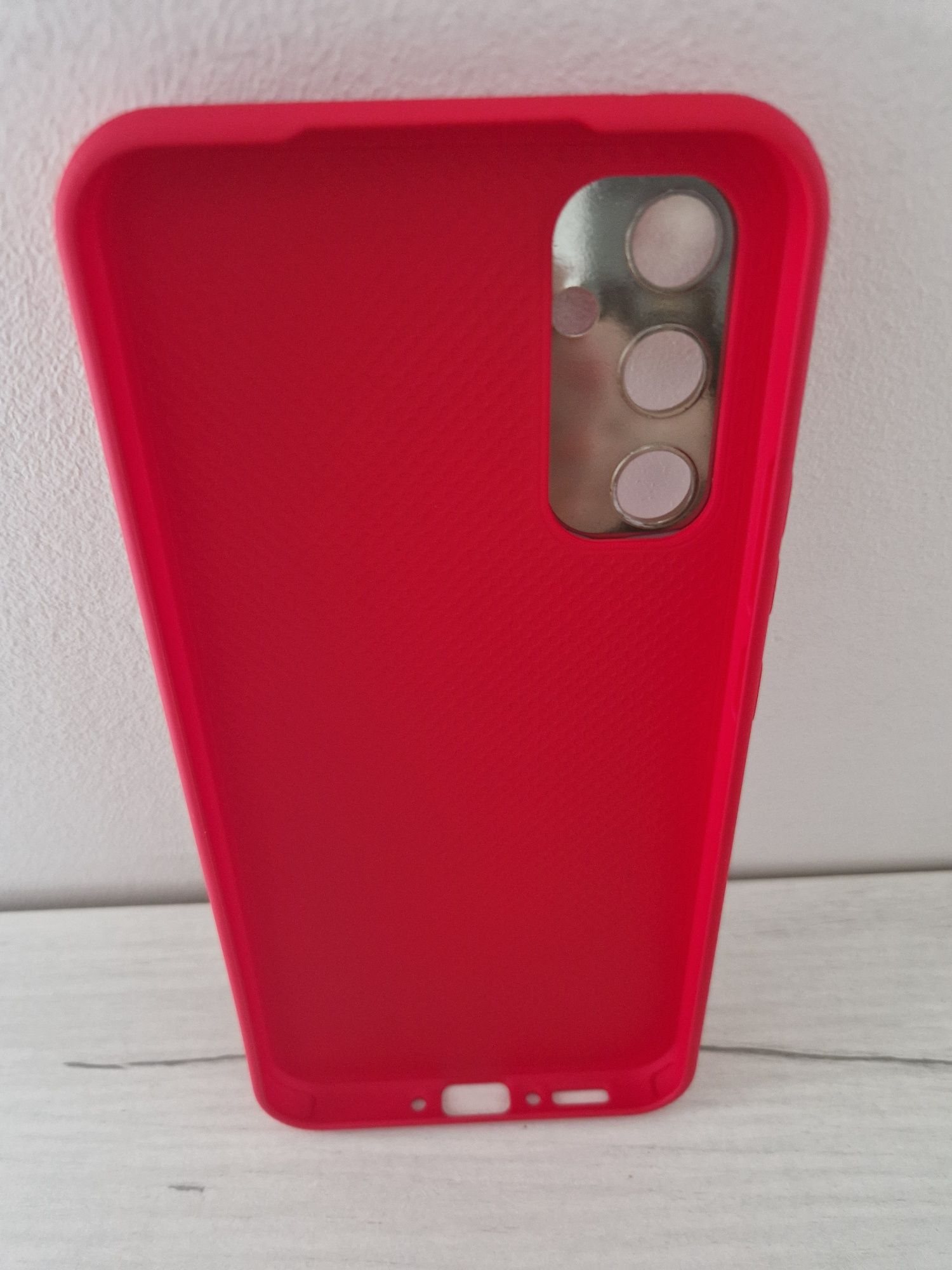 TEL PROTECT Luxury Case do Samsung Galaxy A34 5G Czerwony