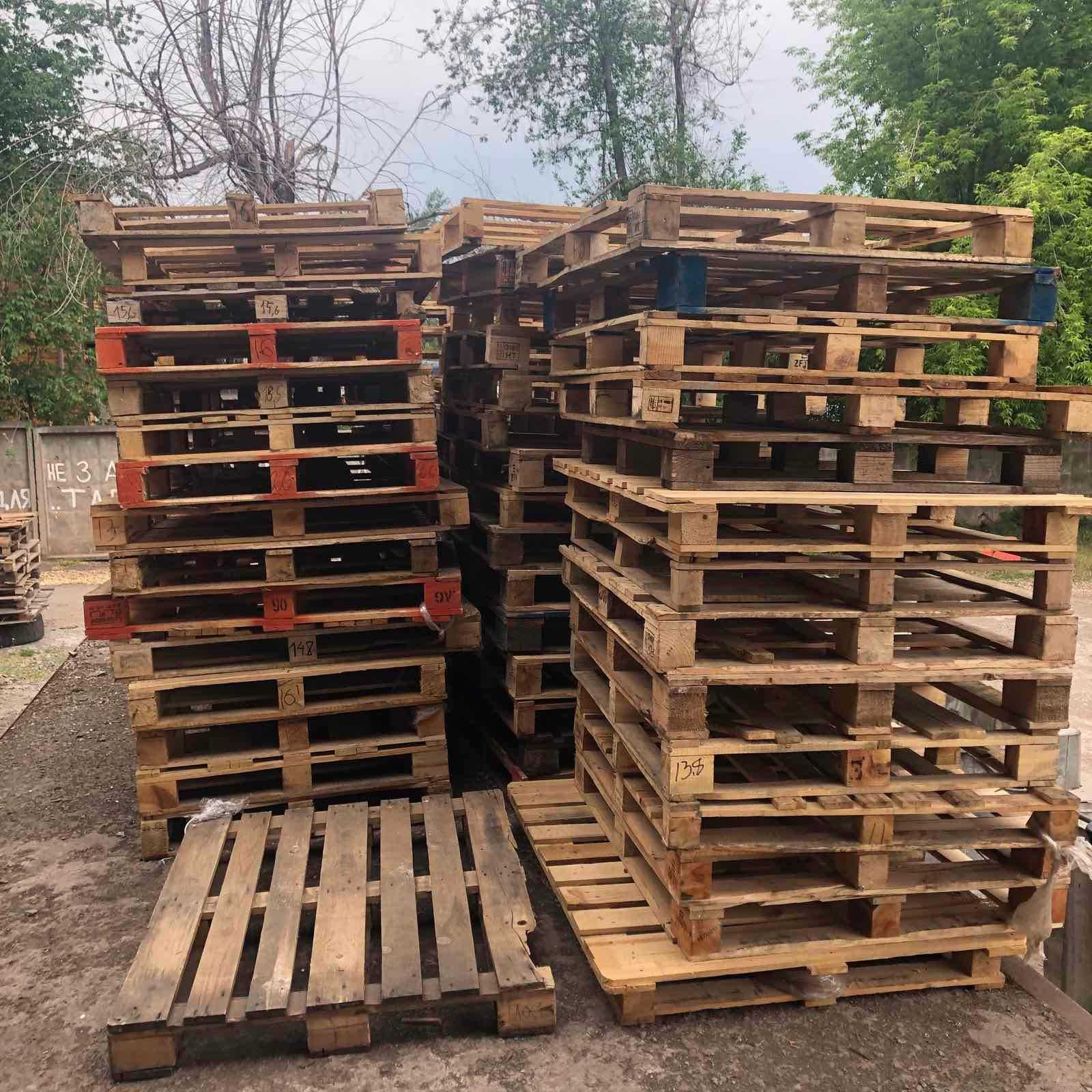 Продаю деревянные поддоны б/у не стандартные