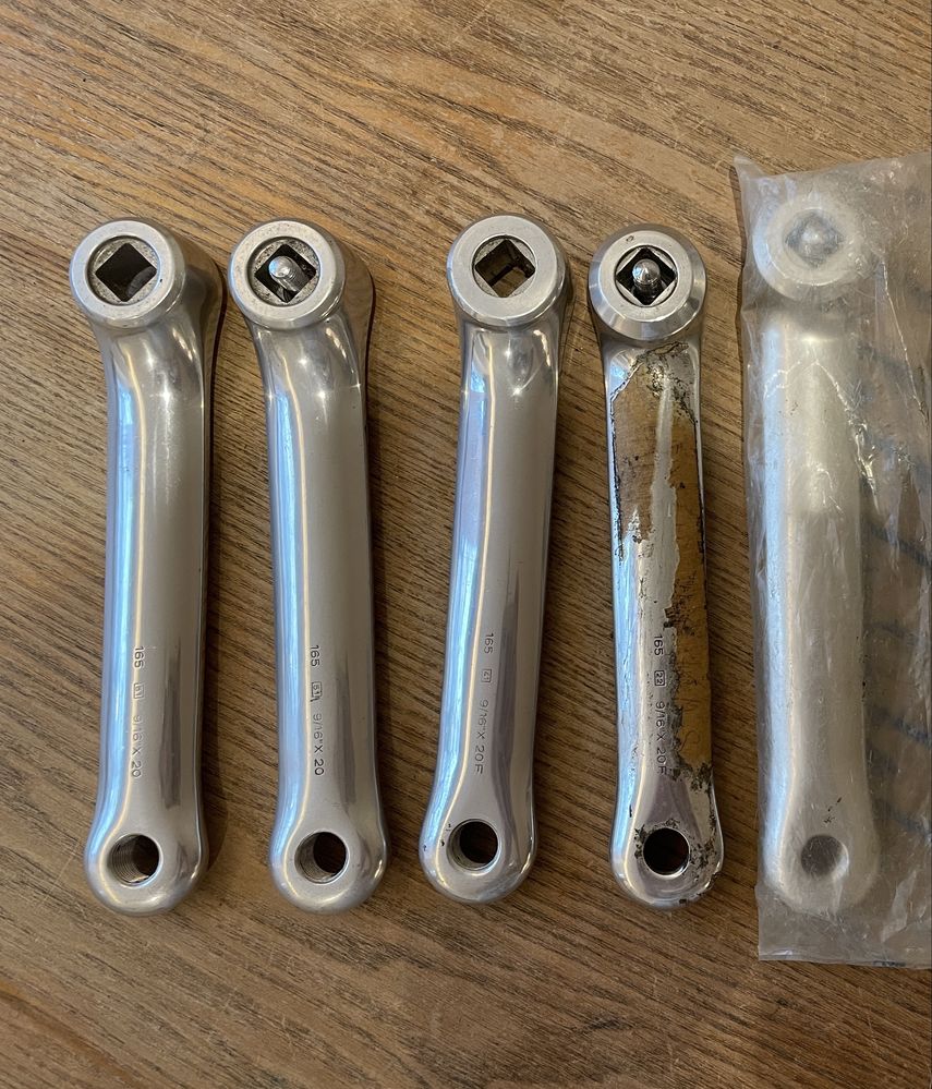 Campagnolo C-Record ramiona korby retro 165 177.5