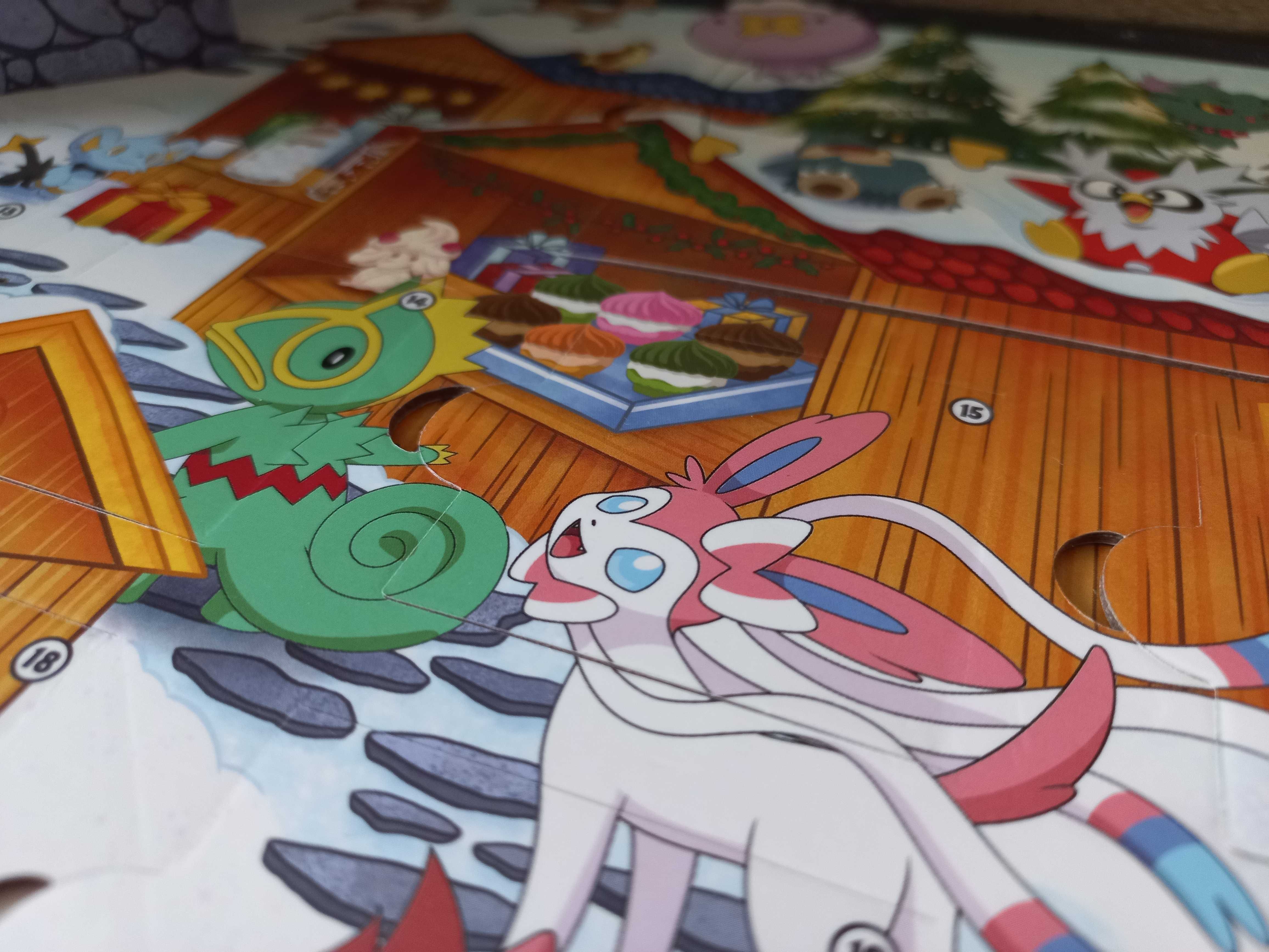 Pokemon holiday pop-up calendar - kalendarz adwentowy