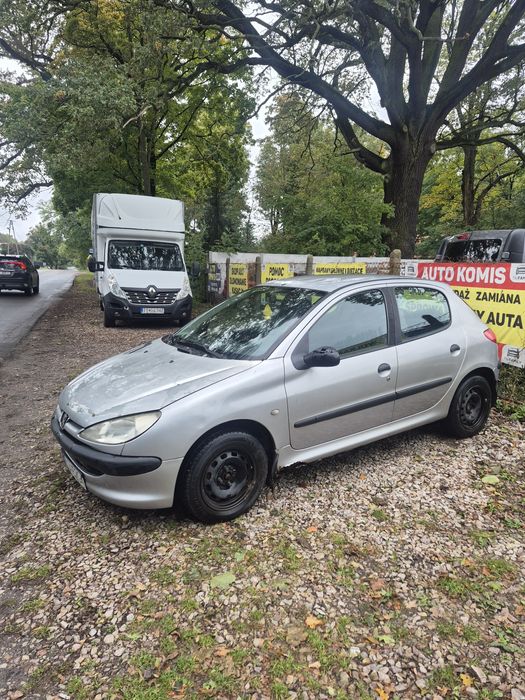 Peugeot 206 1.1 benzyna+gaz 2003 rok mozliwa zamiana