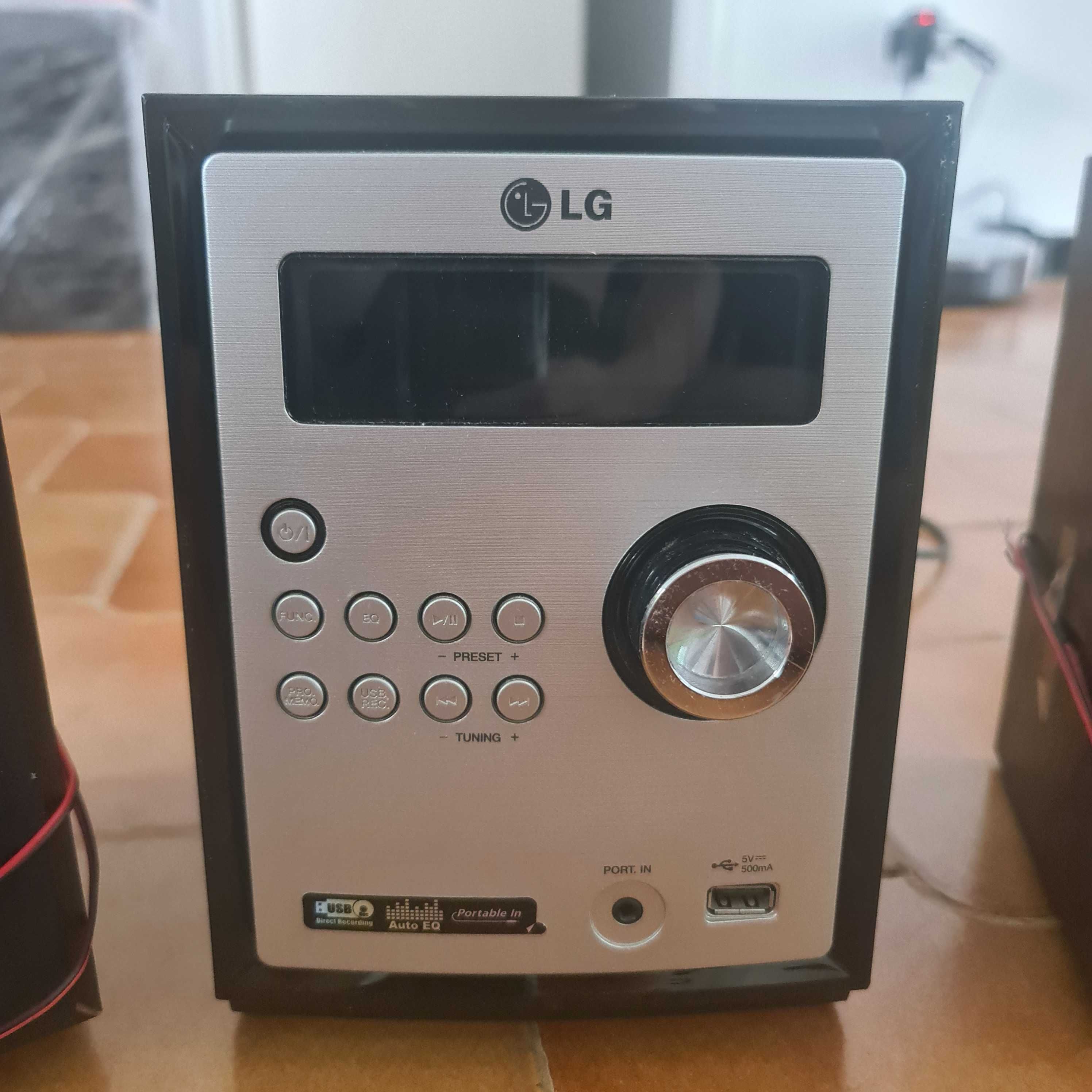 Aparelhagem LG com 2 colunas