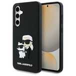 Etui Karl Lagerfeld 3D Rubber Karl&Choupette na Samsung Galaxy S24 FE
