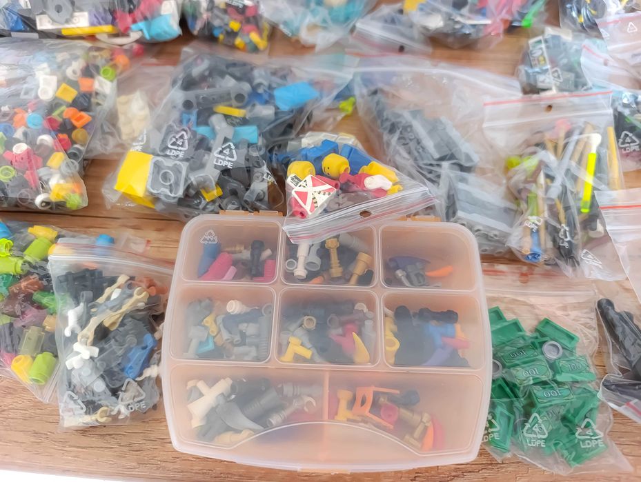MIX LEGO dla kolekcjonera. Mnóstwo wyselekcjonowanych elementów.