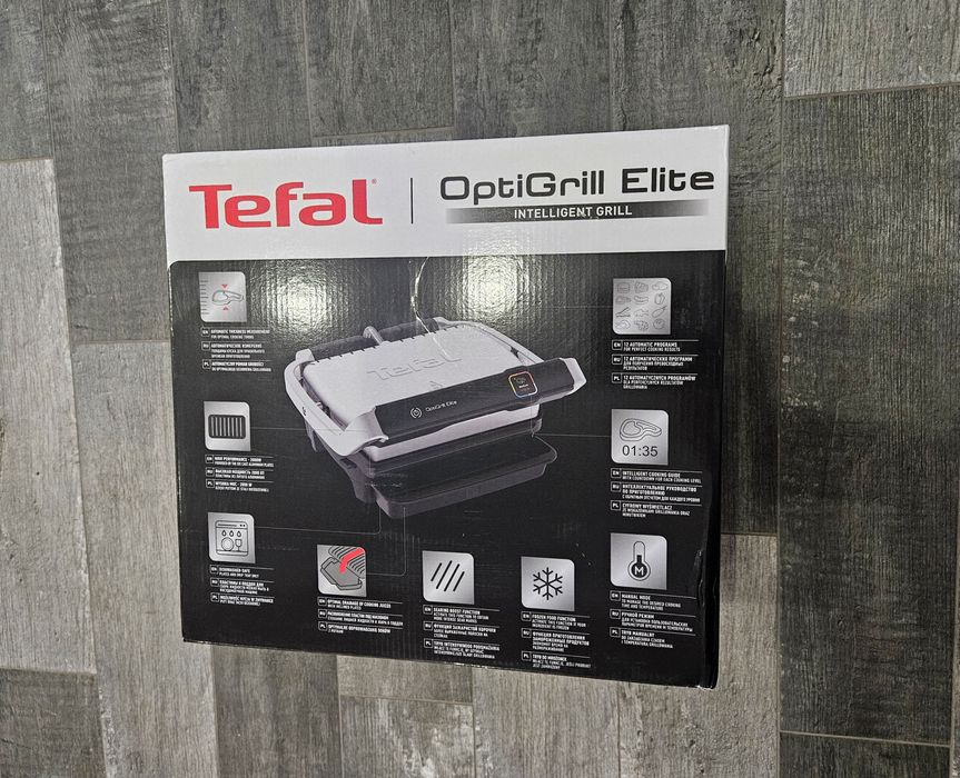 Гриль Tefal OptiGrill Elite, запакований НОВИЙ

Автом