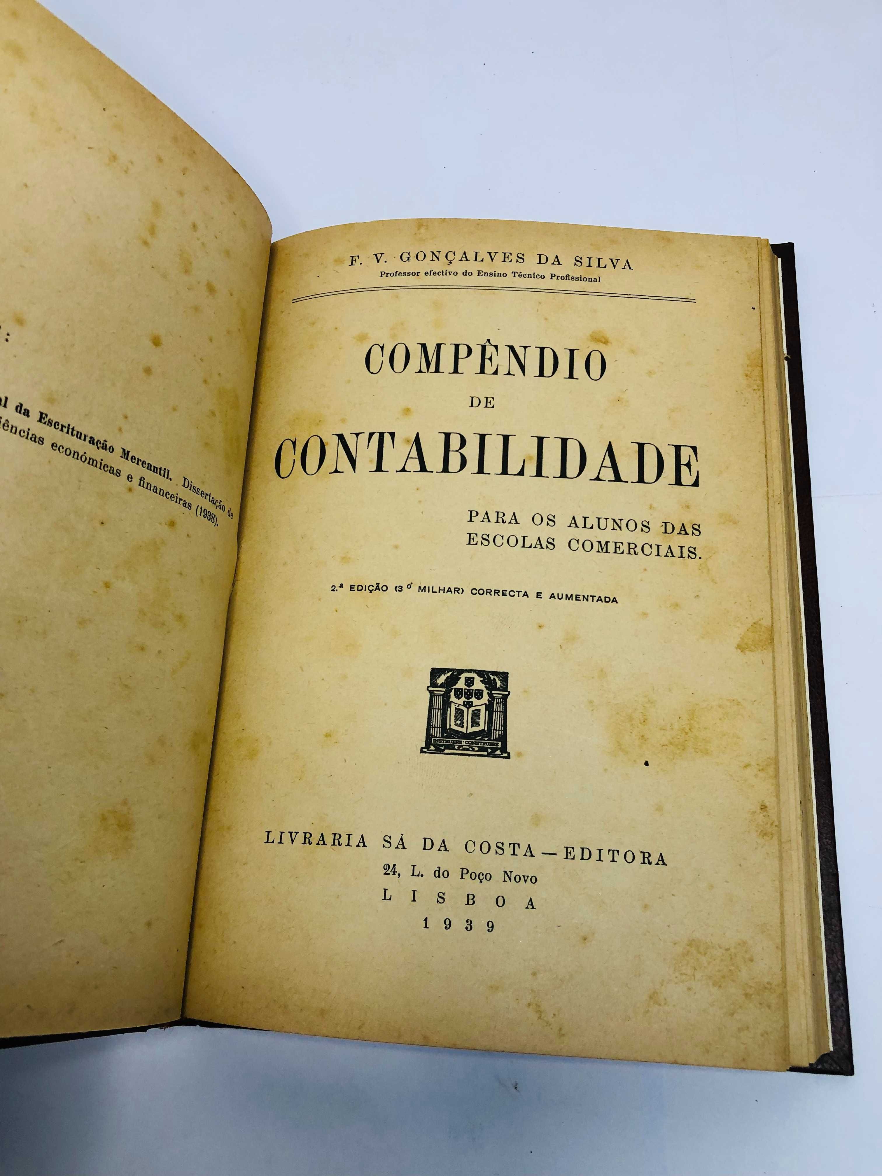 Compêndio de Contabilidade 1939 - F. V. Gonçalves da Silva