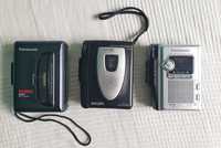 dyktafon, magnetofon na kasety Panasonic, Philips