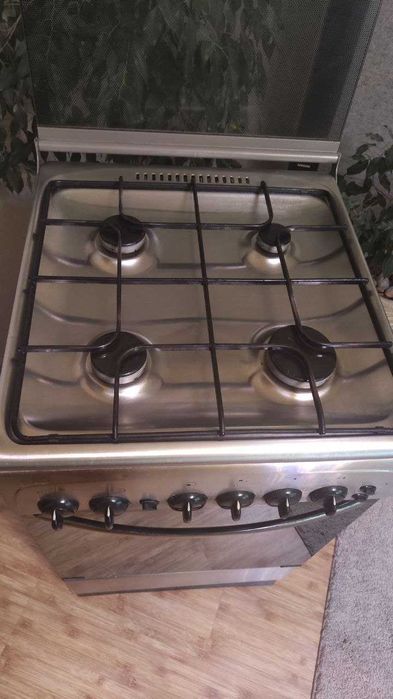 Газова плита Гефест / Gefest. Колір - нержавійка