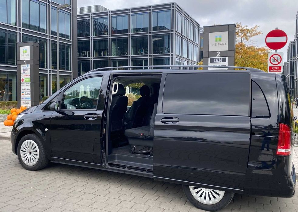 Mercedes VITO Bus 9 osobowy, automat, Włochy narty, góry ferie, święta