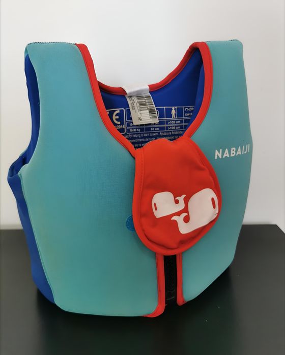 Colete de natação criança Nabaiji 15–18 kg (tamanho S)
