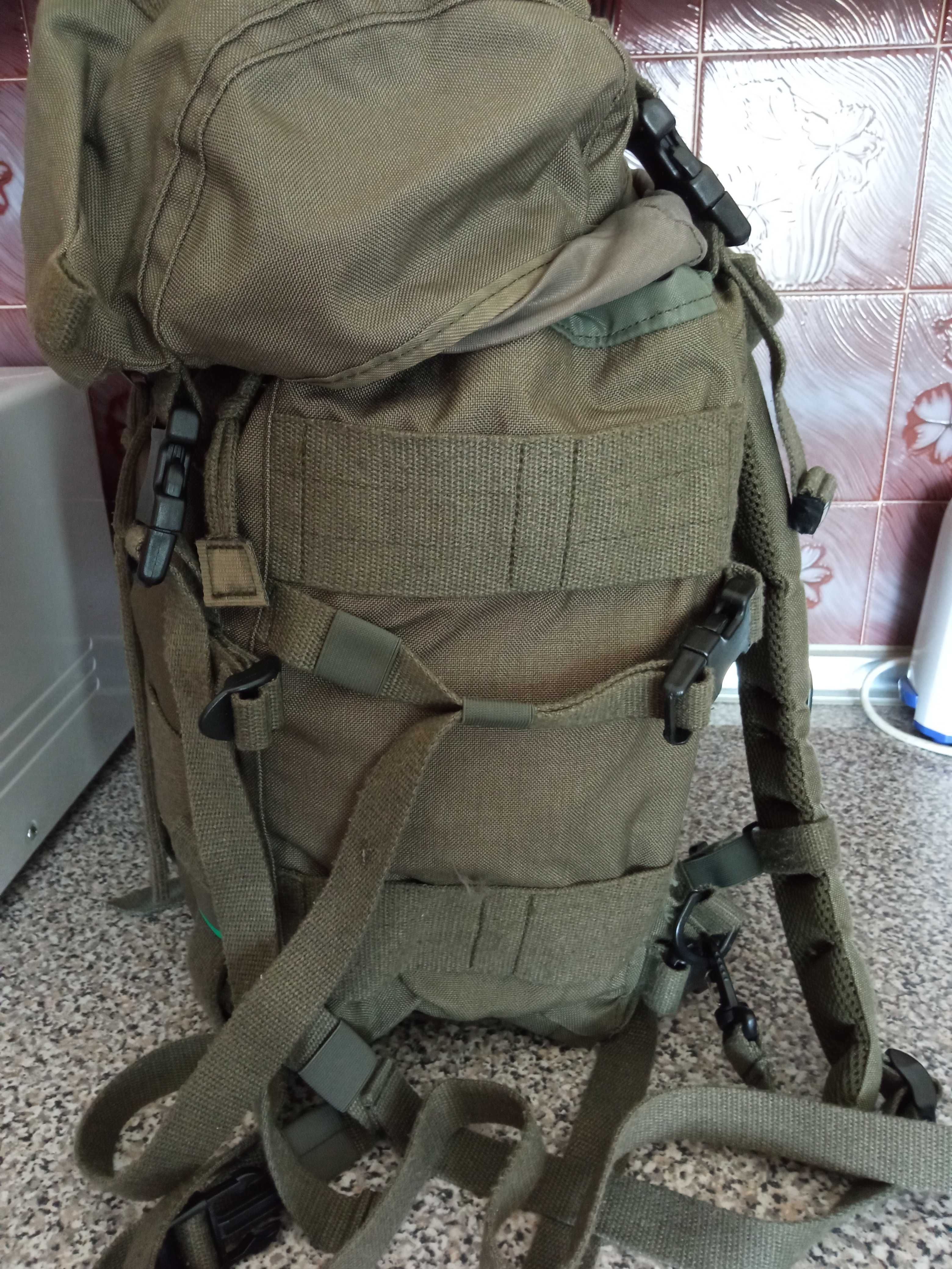 Mochila militar antiga do Exército Austríaco táctica de 20L molle