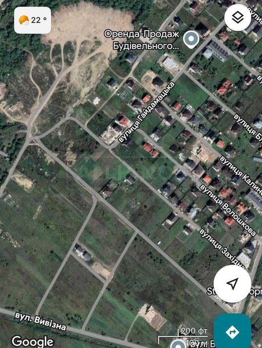 Земельна ділянка 6сот в с.Крихівці