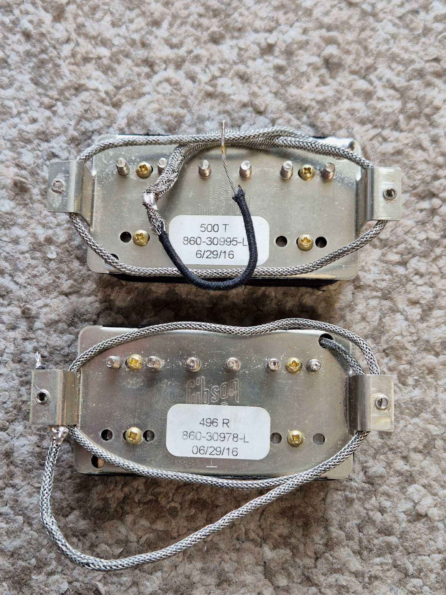 Gibson 500t i 496r set przetworniki przetwornik seymour
