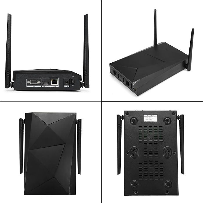 Kit Video Vigilância WIFI Profissional 4 Cameras Sem fio 1080P NOVO